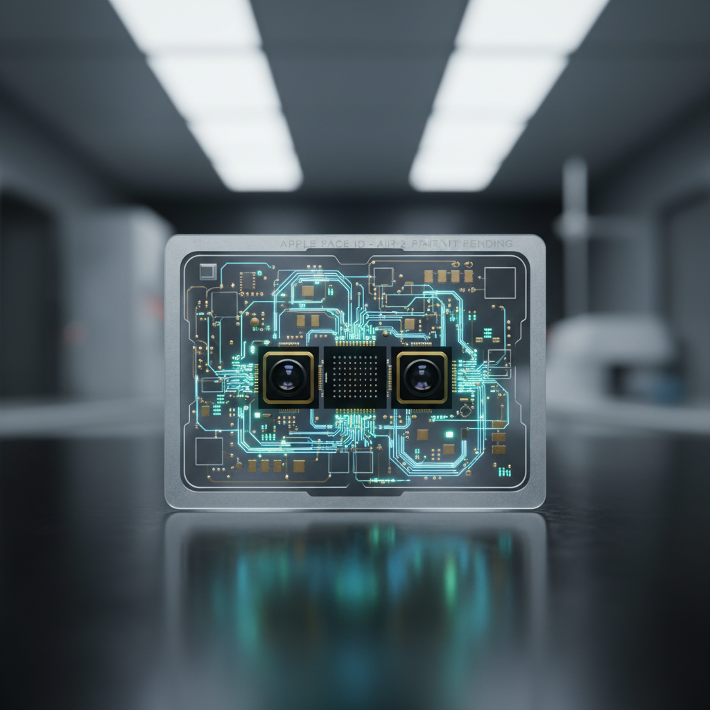 스마트폰 내부의 초슬림 센서 부품 모듈