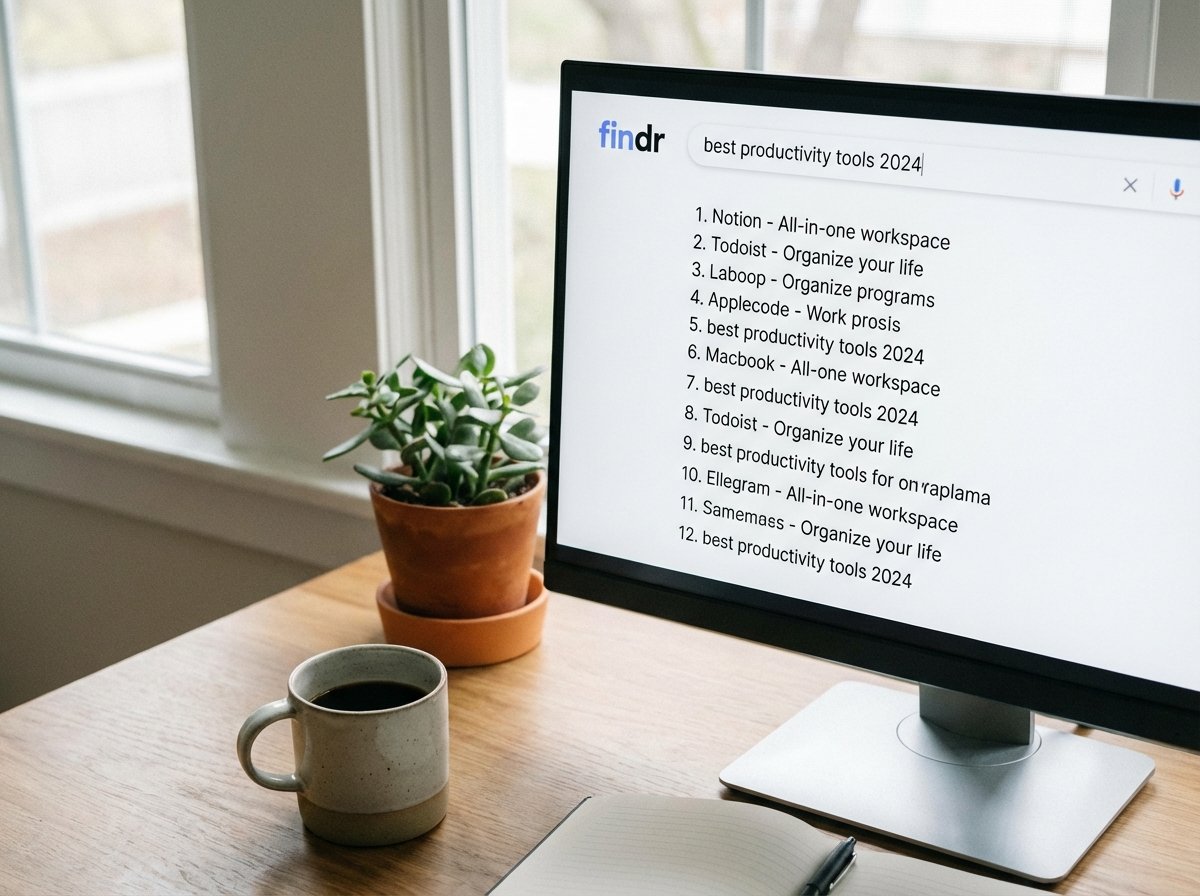 효율적인 정보 검색을 위한 수직형 레이아웃 화면