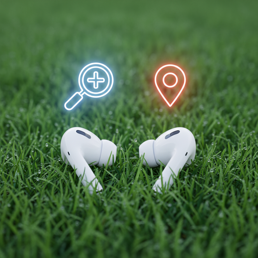 에어팟 정밀 위치 찾기 기능 시각화