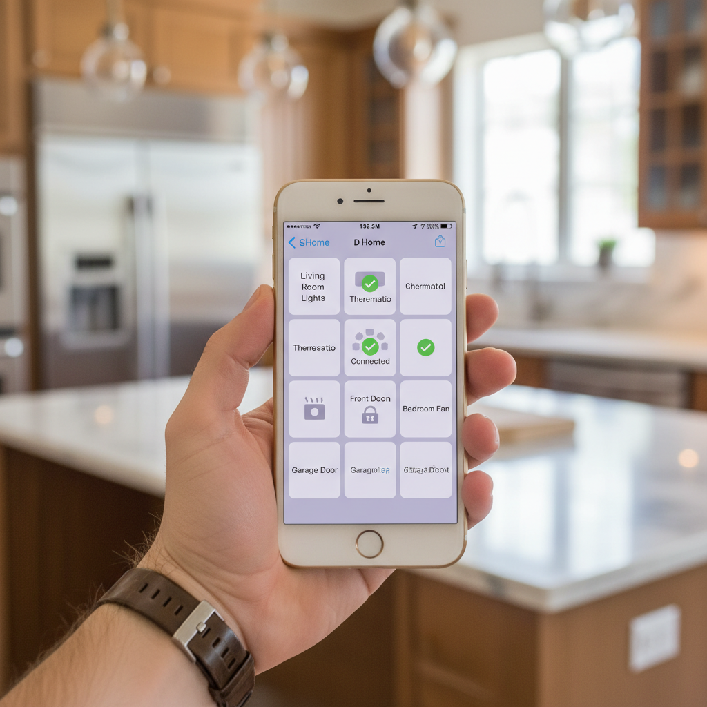 업데이트 완료 후 안정적으로 작동하는 홈 앱 아이콘