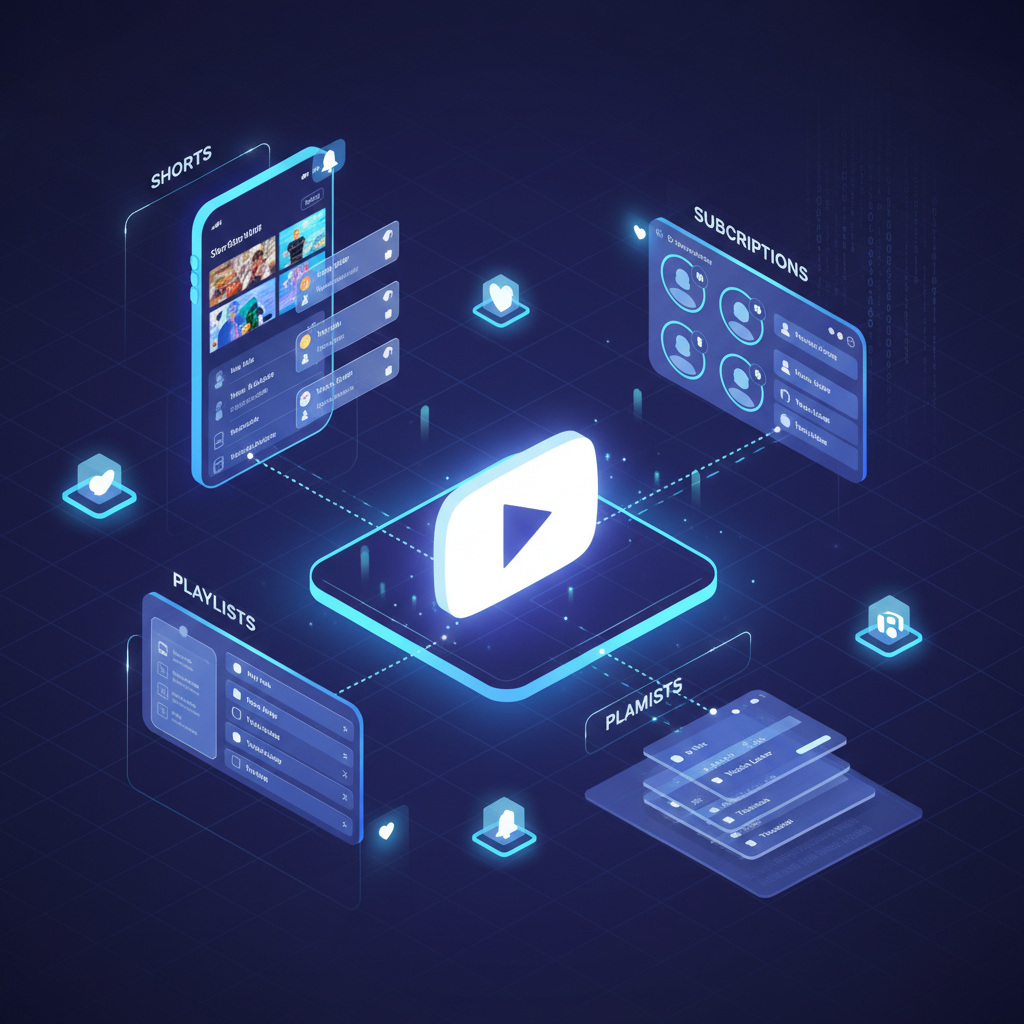 공간 컴퓨팅 환경에서 구현된 유튜브 인터페이스