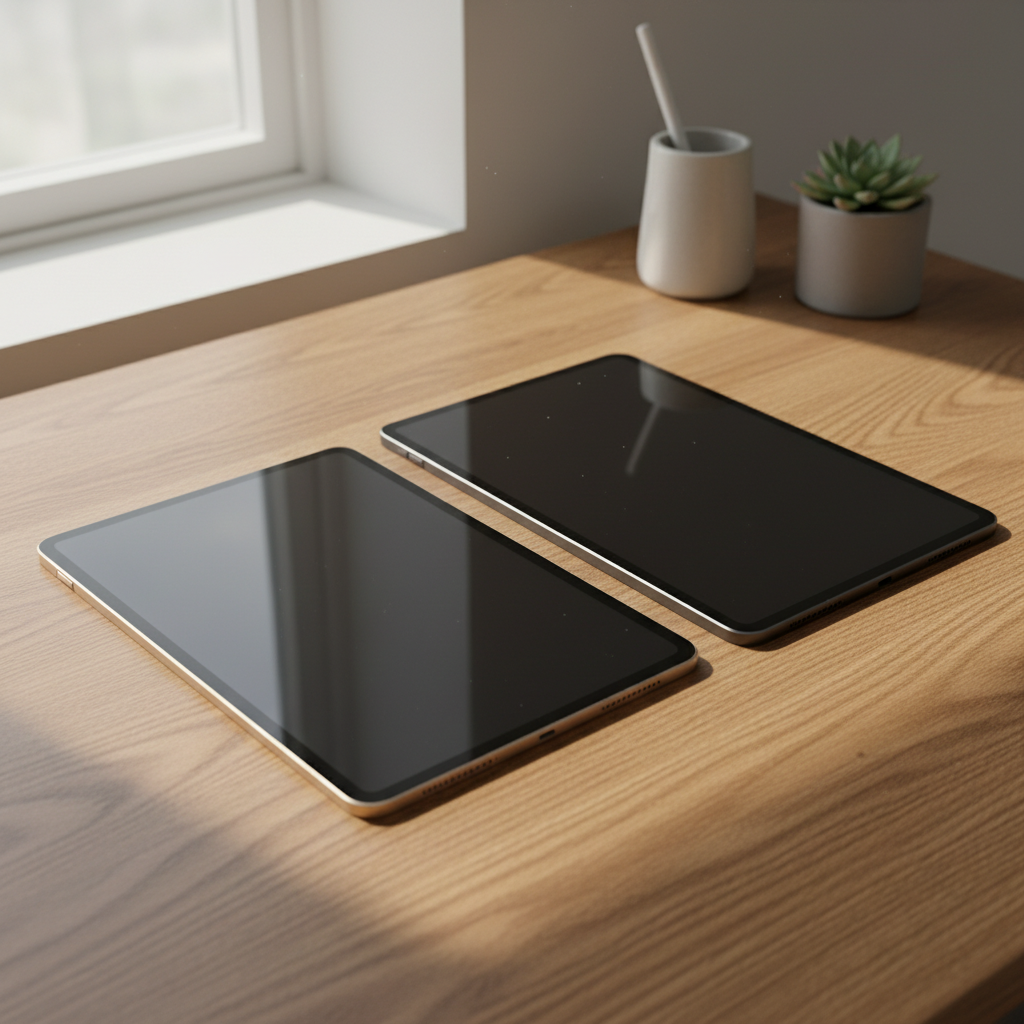 세련된 디자인의 새로운 아이패드 에어 모델