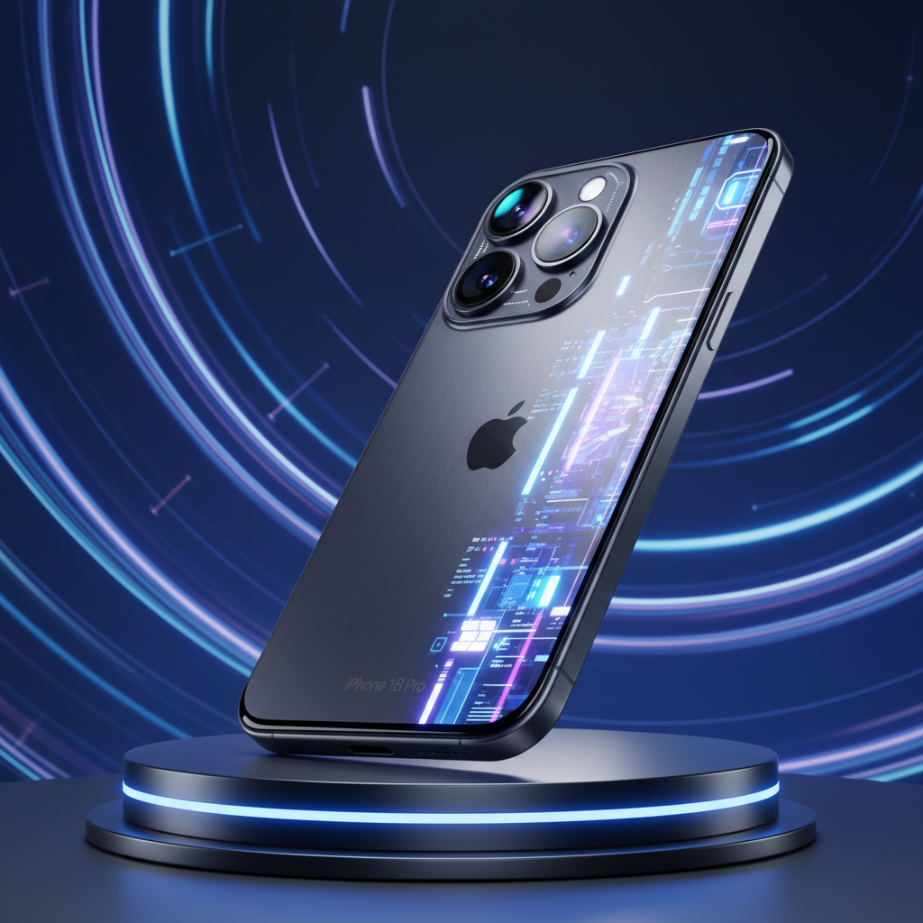 미래형 아이폰 18 Pro 예상 모습