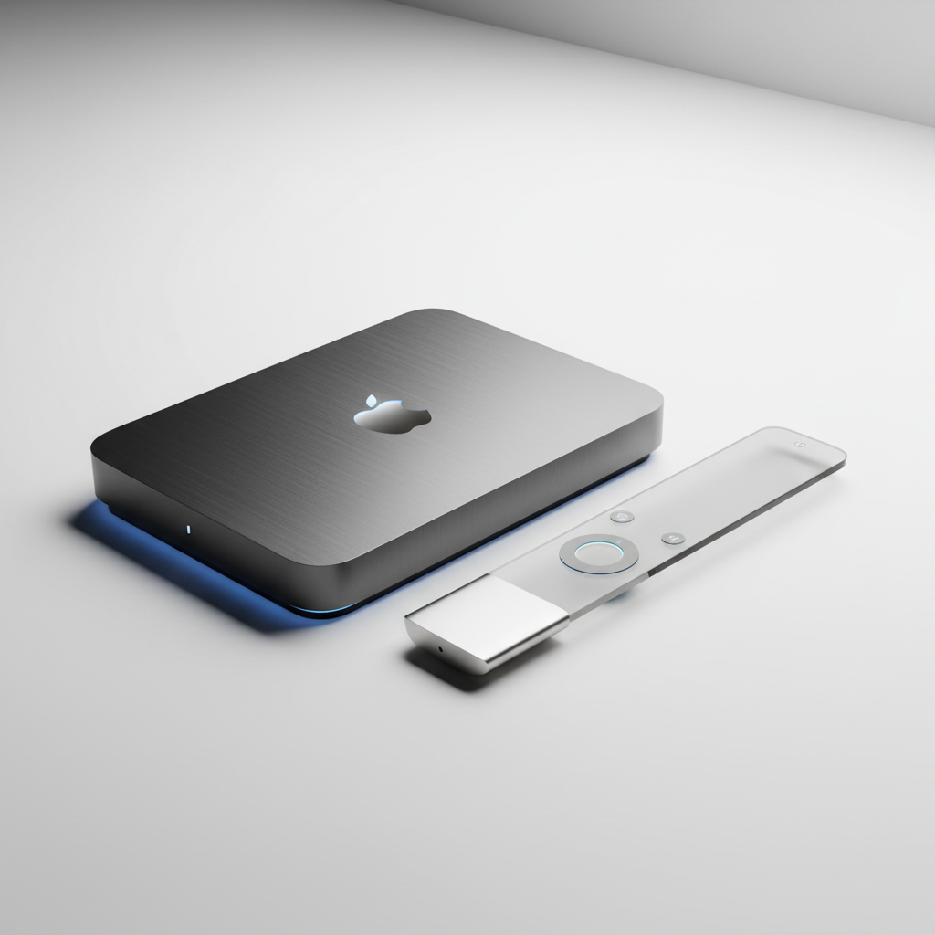 신형 애플 TV 제품 컨셉 이미지