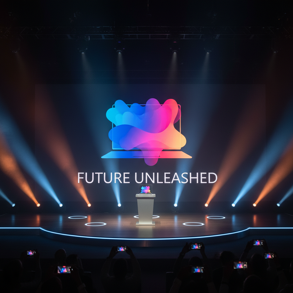 애플 신제품 발표 이벤트 현장 분위기