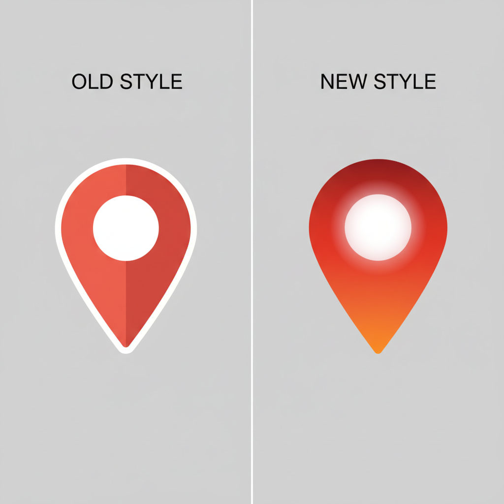 구형 아이콘과 신형 아이콘의 디자인 비교 분석