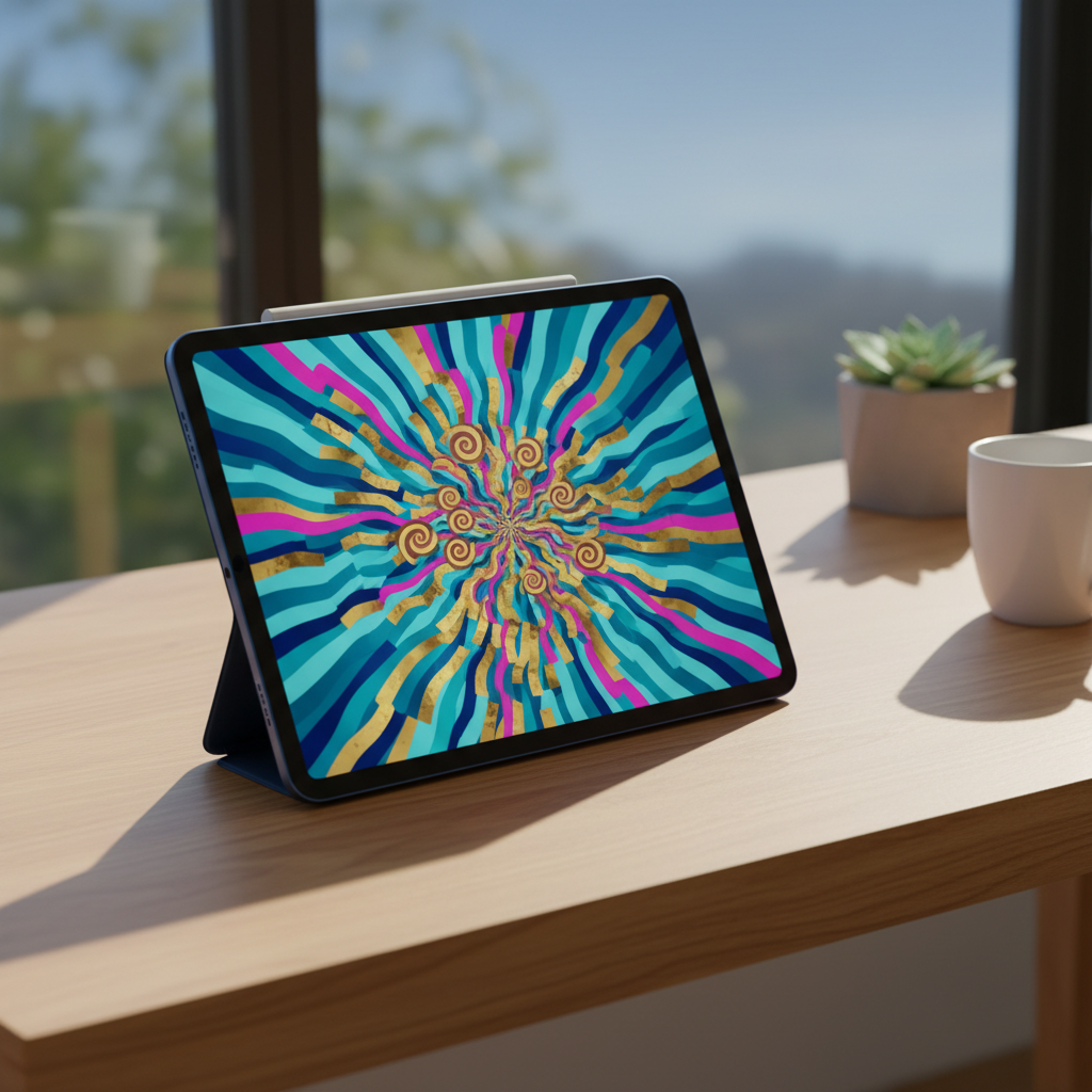 세련된 디자인의 새로운 아이패드 에어 모델