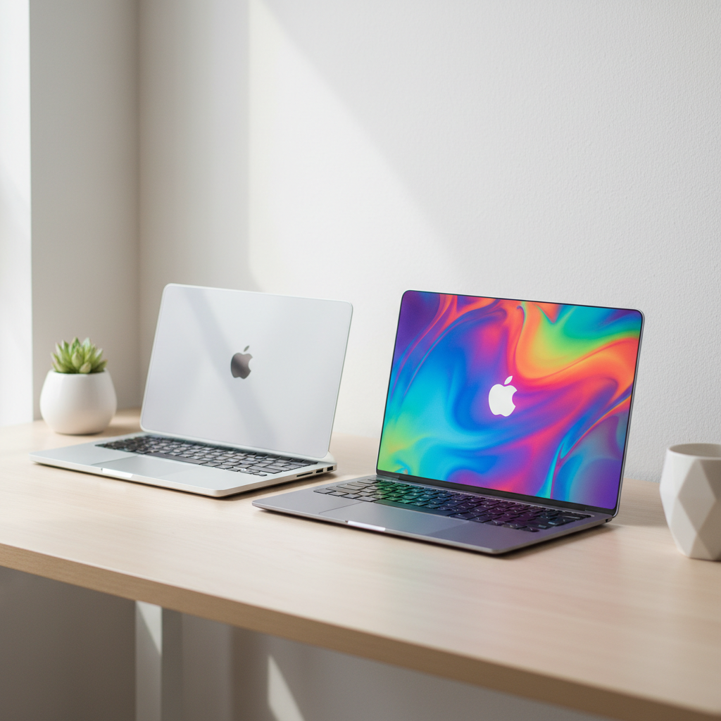 맥북 에어와 맥북 네오 비교