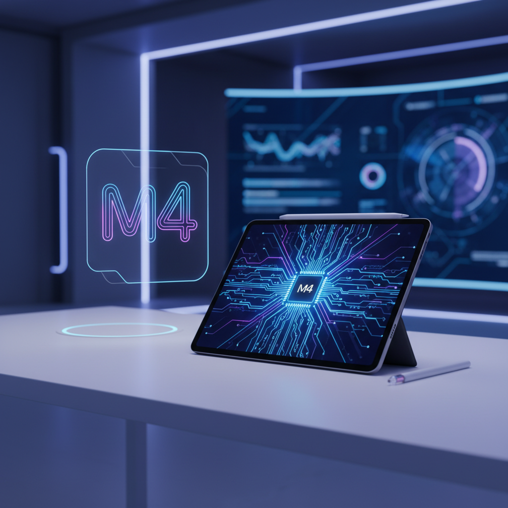 M4 아이패드 에어 성능 벤치마크 시각화