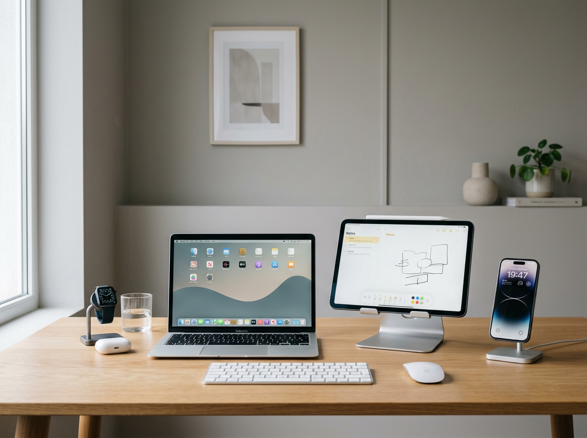 맥북과 애플 생태계의 연결성