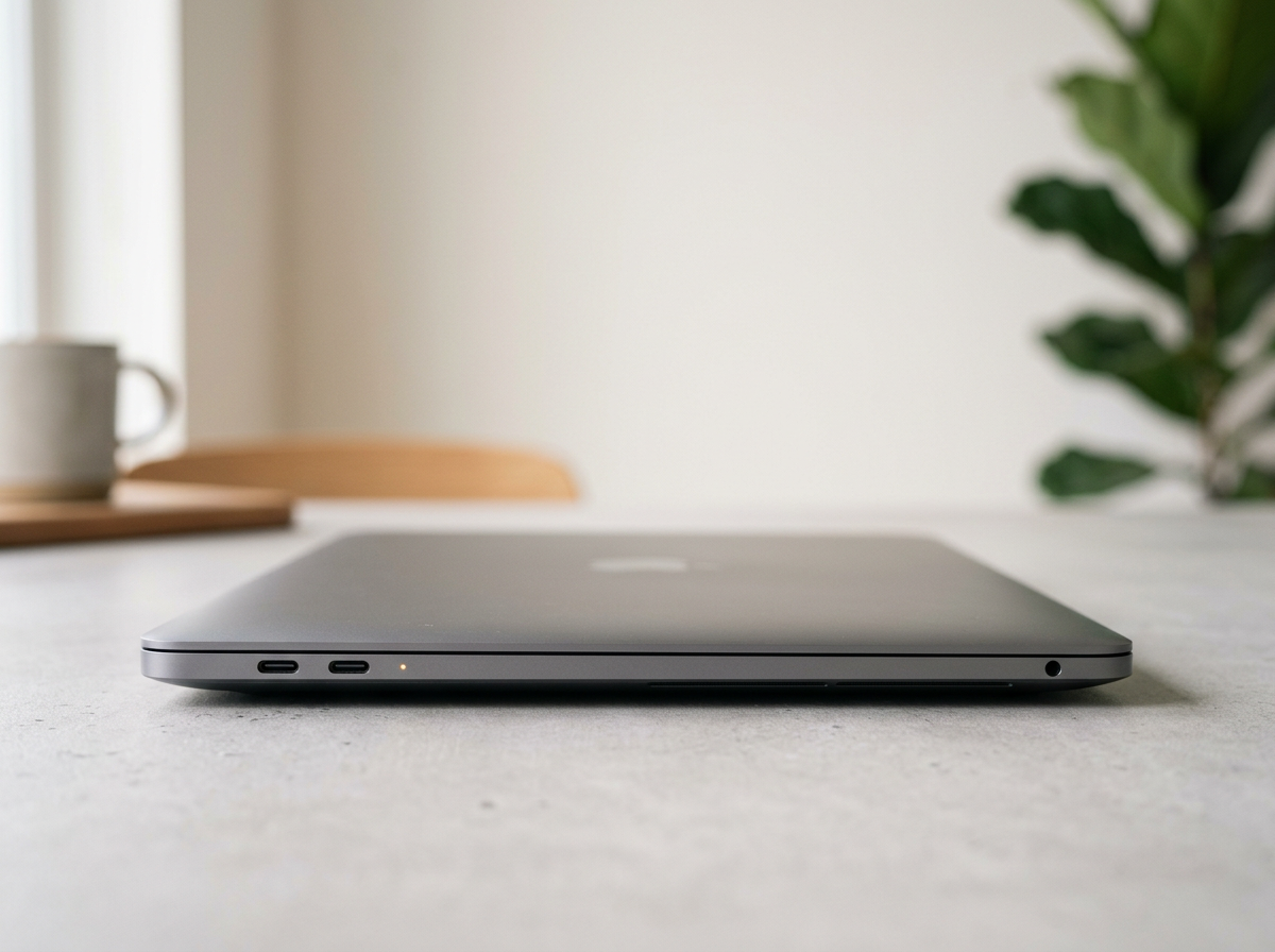 맥북 네오의 세련된 디자인