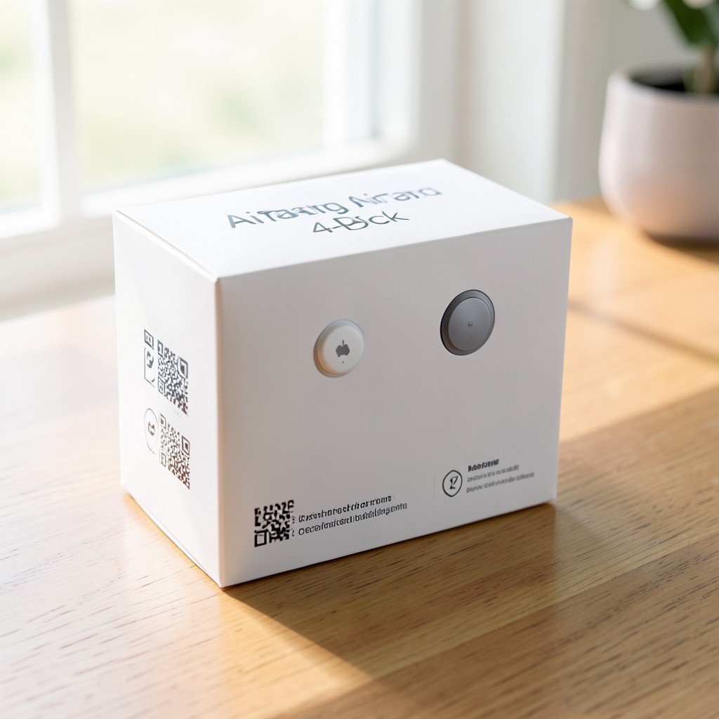 애플 에어태그 4팩 구성