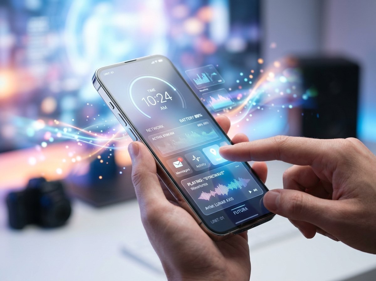 미래지향적인 아이폰과 AI 인터페이스