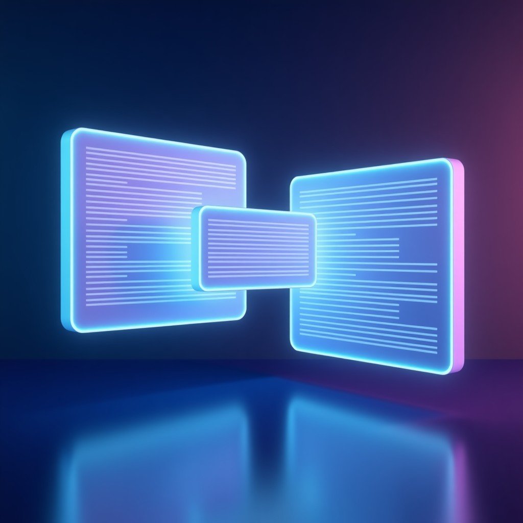 여러 AI 모델을 한 화면에서 비교하는 모습