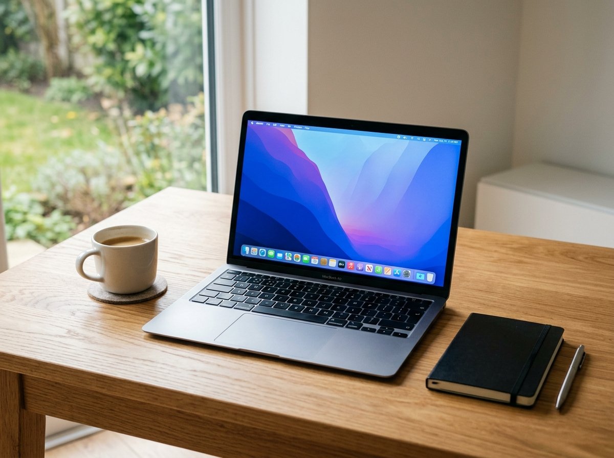 깔끔한 리퍼비시 맥북에어 모습