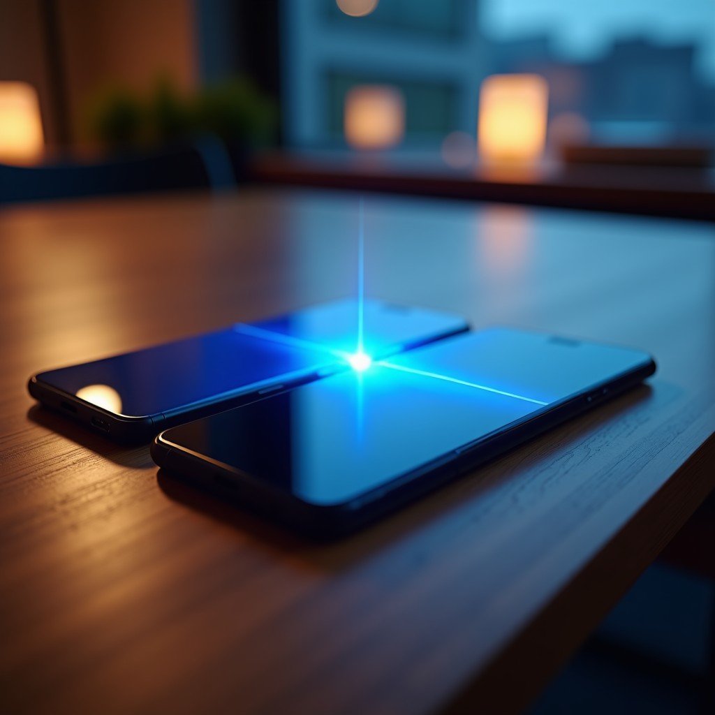 갤럭시와 아이폰의 파일 공유