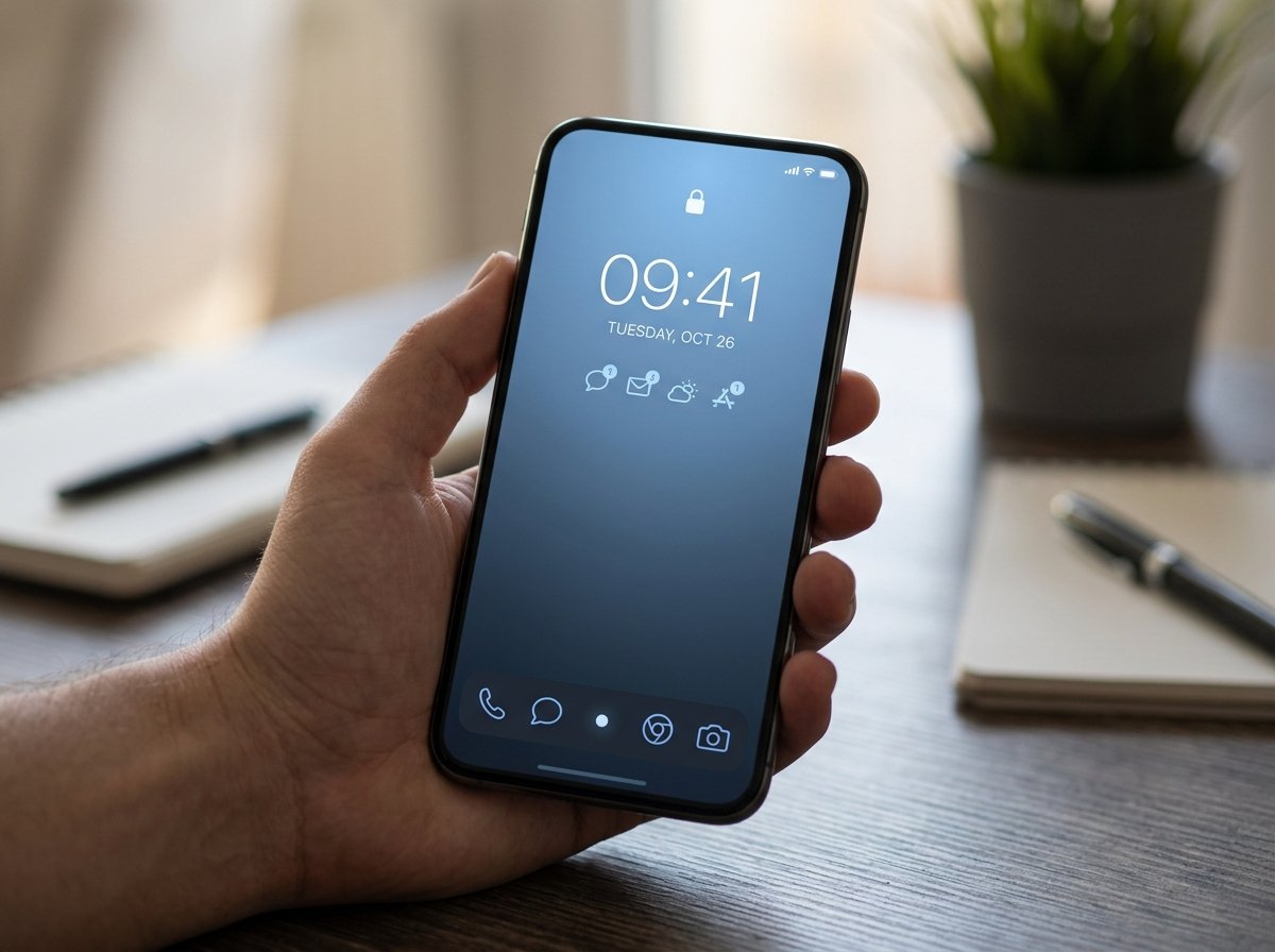 스마트폰을 조작하는 미래적인 인터페이스