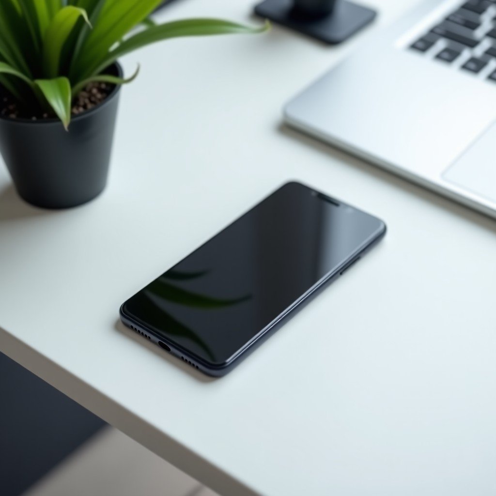 세련된 디자인의 아이폰 에어 모습