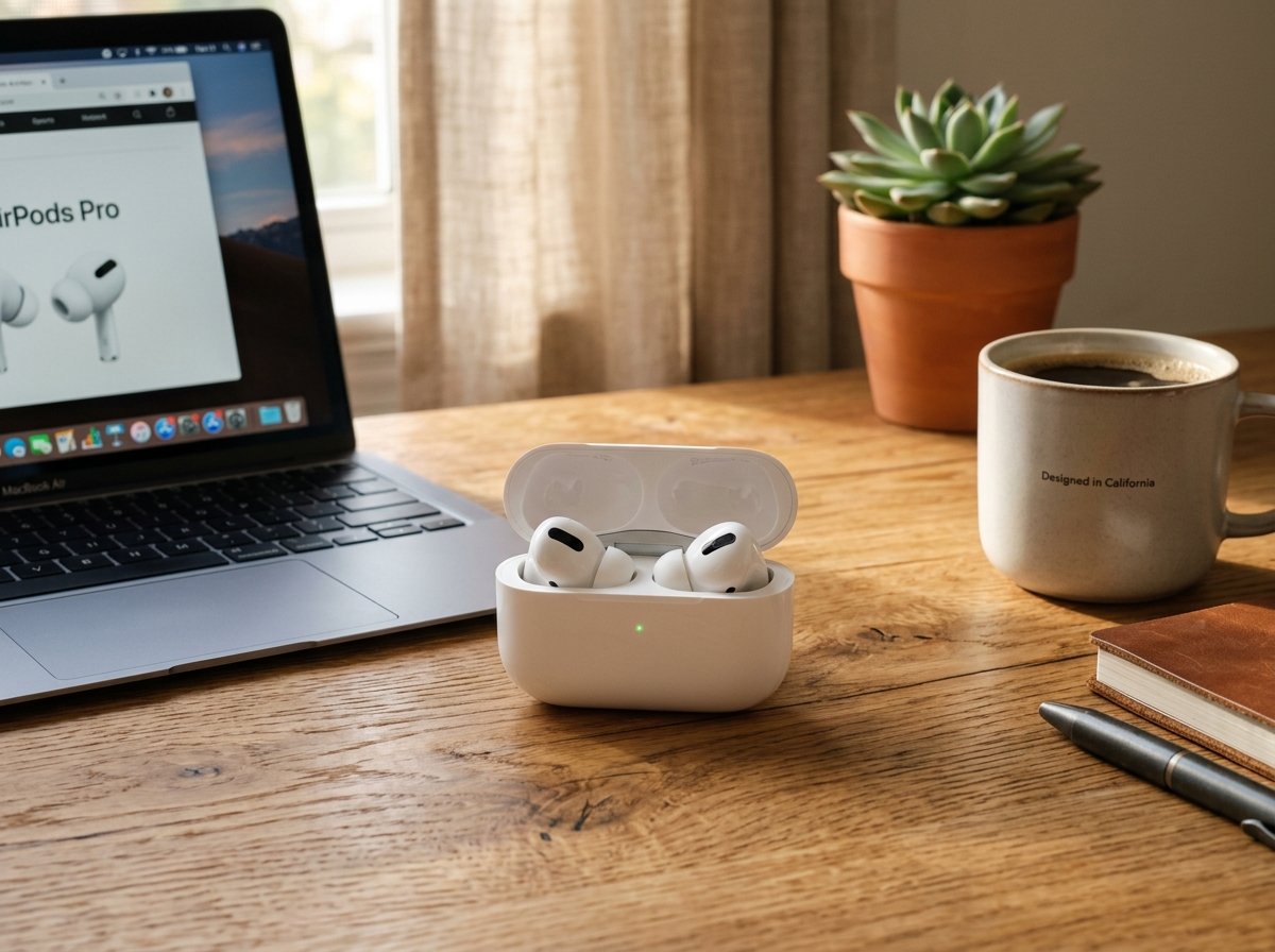 애플 에어팟 프로 충전 케이스와 무선 이어폰