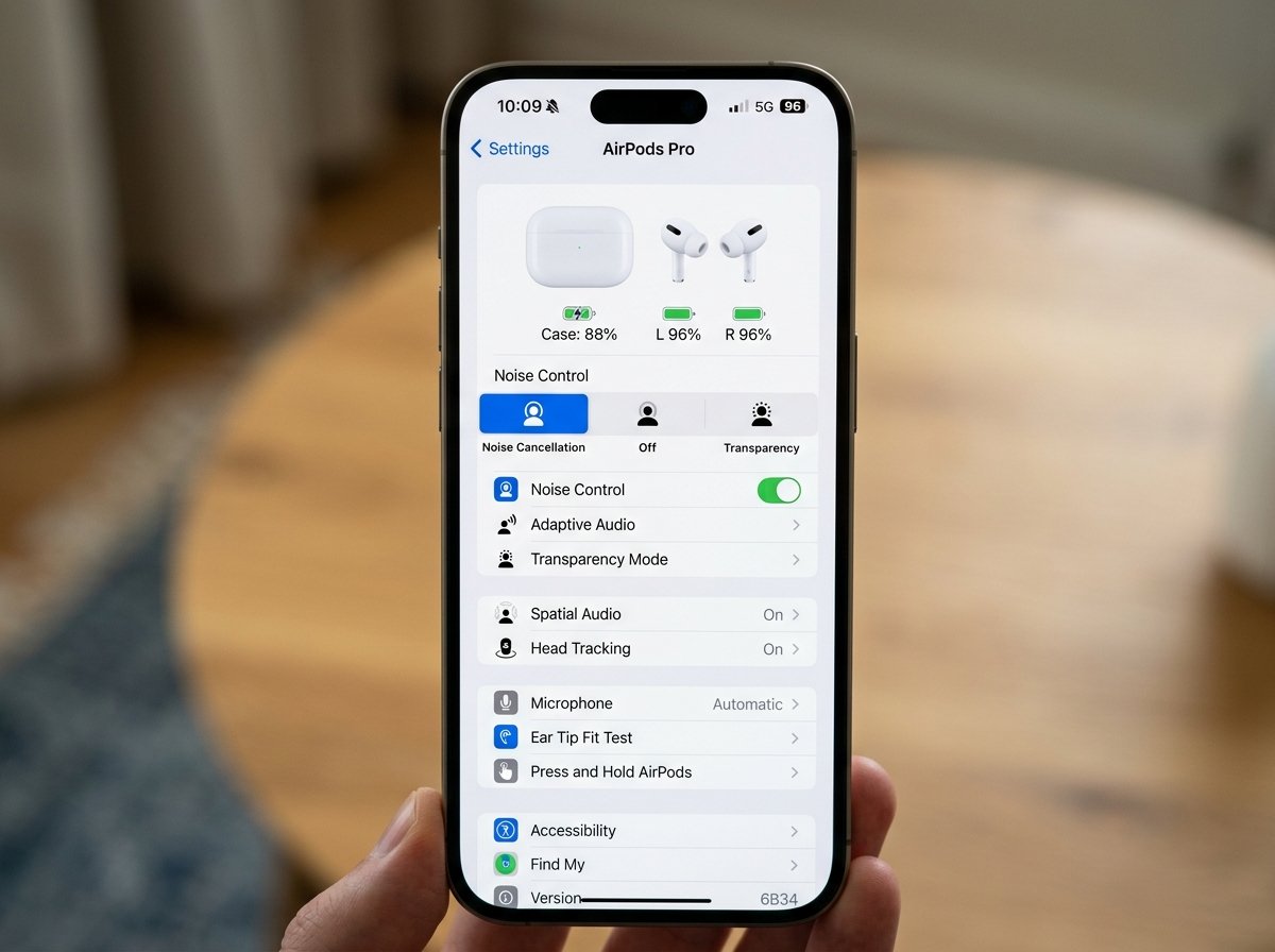 에어팟 펌웨어 확인하는 법